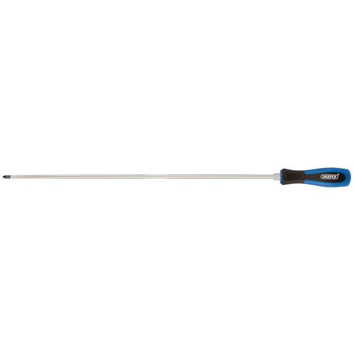 Draper Pound Thru' PZ Type Screwdriver, No.2 x 450mm 40846 Draper - Dynamic Drive