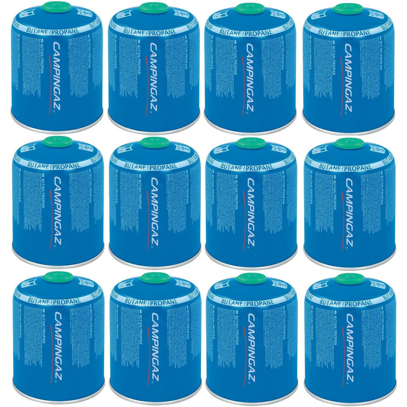 Campingaz CV470 PLUS 12 Pack Propane Butane Mix Camping Hiking Cooking BBQ Campingaz  - Dynamic Drive