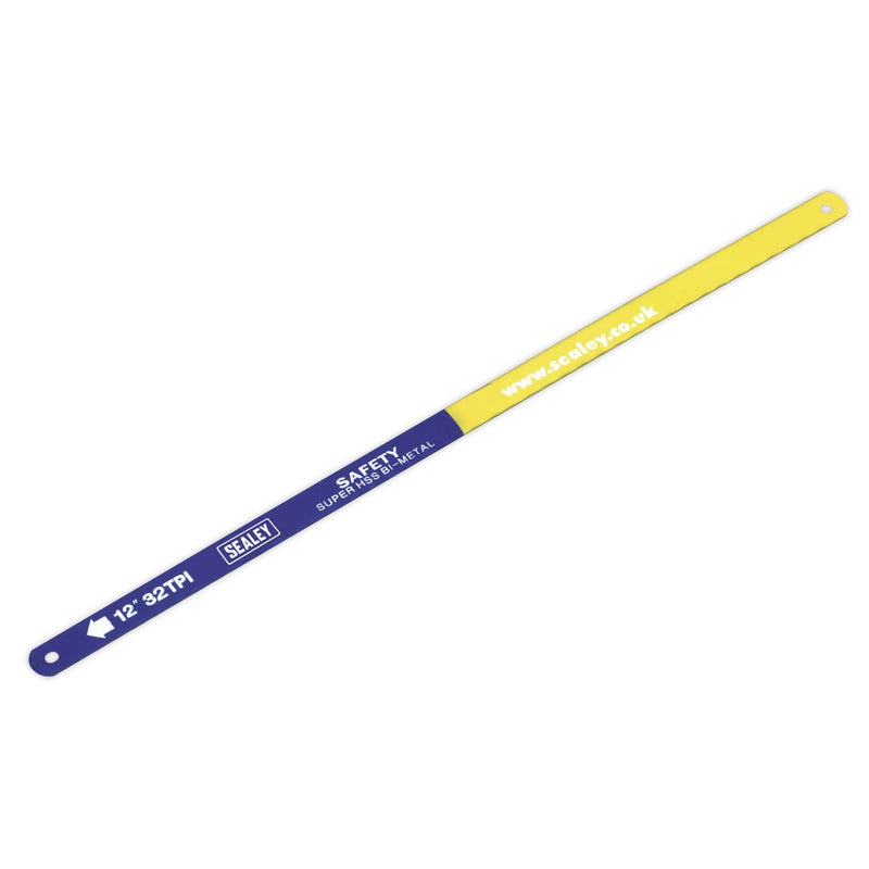 Sealey Hacksaw Blade 300mm HSS Bi-Metal 32tpi Pack of 10 HSB1032 Sealey - Dynamic Drive