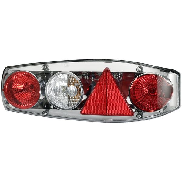 Hella Caraluna II Plus Chrome Right Hand Caravan Cluster Lamp Hella - Dynamic Drive