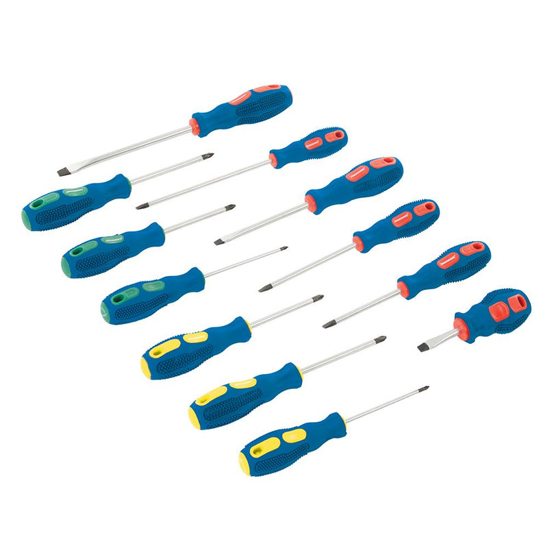 Silverline General Purpose Screwdriver Set 12pce 12pce Silverline - Dynamic Drive