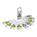 Laser Hybrid/EV Warning Sign 10pc 8049 Laser - Dynamic Drive