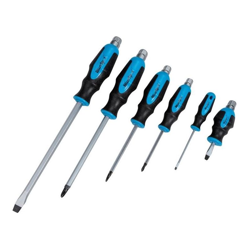Bluespot Tools Hex Bolster Screwdriver Set, 6 Piece BlueSpot Tools - Dynamic Drive