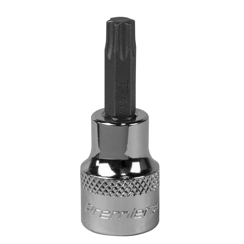 Sealey TRX-Star* Socket Bit T40 3/8"Sq Drive SBT013 Sealey - Dynamic Drive
