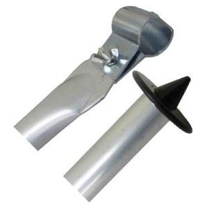 Via Mondo Aluminium Storm Pole 170-260Cms 22/25Mm QQ109342 Via Mondo - Dynamic Drive