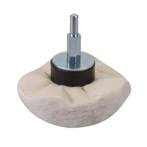 Silverline Dome Polishing Mop 85mm Silverline - Dynamic Drive