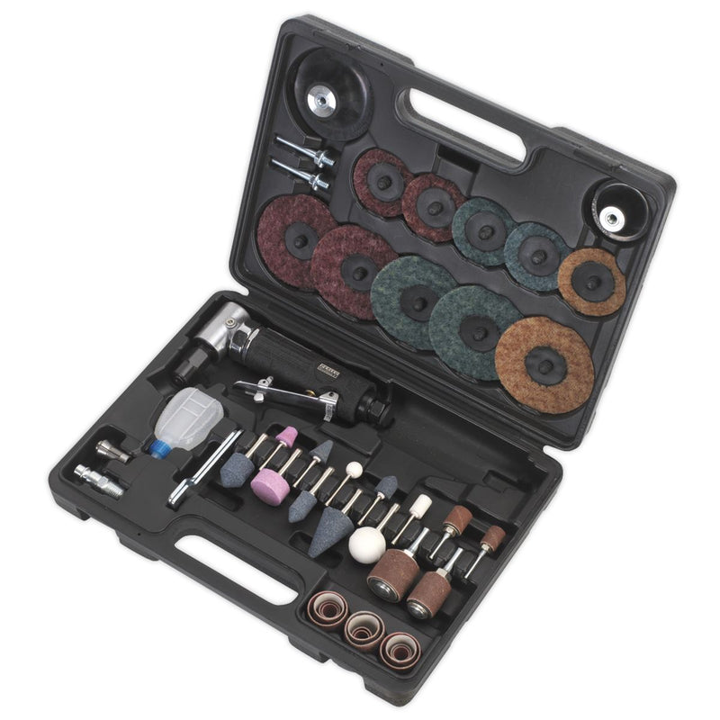 Sealey Air Angle Grinder/Sander Kit 48Pc Sealey - Dynamic Drive