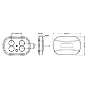 Ring Cora Ring Mini Light Bars Magnetic Orange Led Ring Automotive - Dynamic Drive