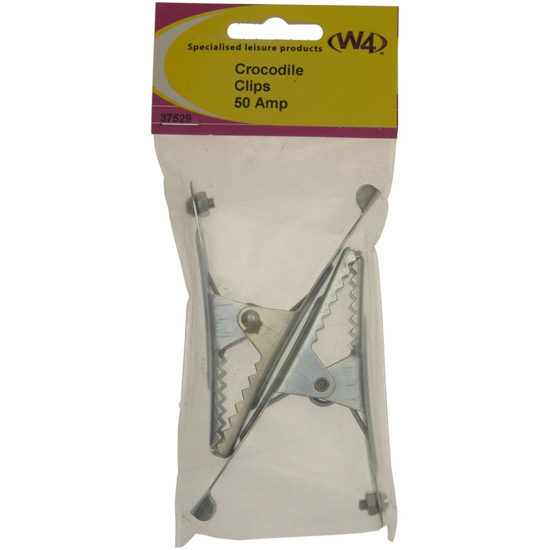 W4 Crocodile Clips 50A (2) 37529 W4 - Dynamic Drive