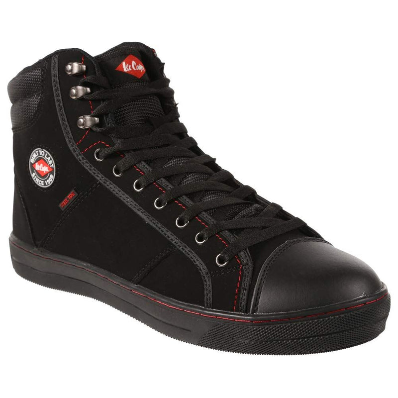 Laser Retro Style Safety Workboot Black - 10 LC022B-10 Lee Cooper - Dynamic Drive