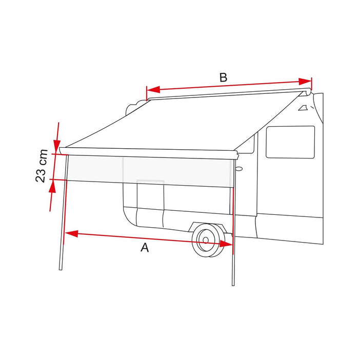 07758-01- SHADE SUN VIEW Fiamma  - Dynamic Drive