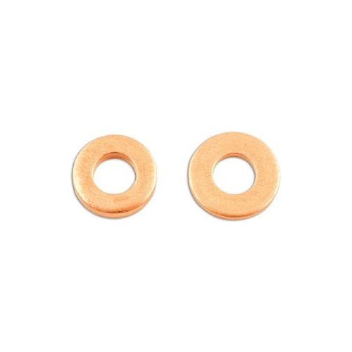 Connect Common Rail Copper Injector Washer 15 x 7.5 x 1.5mm 12pc 36778 Tool Connection - Dynamic Drive