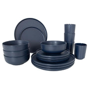 Bo-Camp Industrial Collection Tableware Patom 16 Pieces Blue Bo-Camp - Dynamic Drive