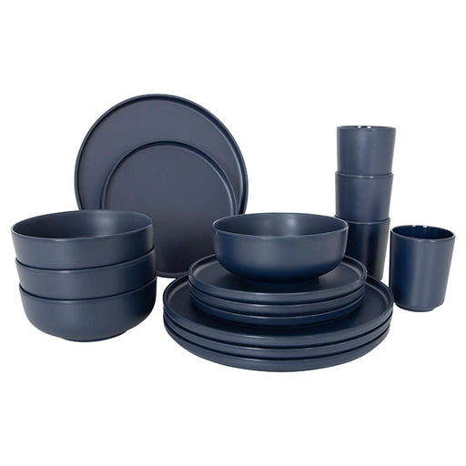 Bo-Camp Industrial Collection Tableware Patom 16 Pieces Blue Bo-Camp - Dynamic Drive