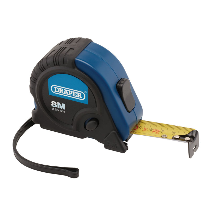 Draper Measuring Tape, 8m/26ft x 25mm 82819 Draper - Dynamic Drive