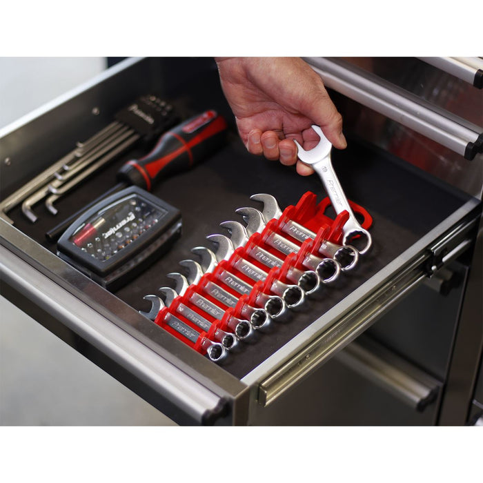 Sealey Spanner Rack Capacity 10 Stubby Spanners WR10 Sealey - Dynamic Drive