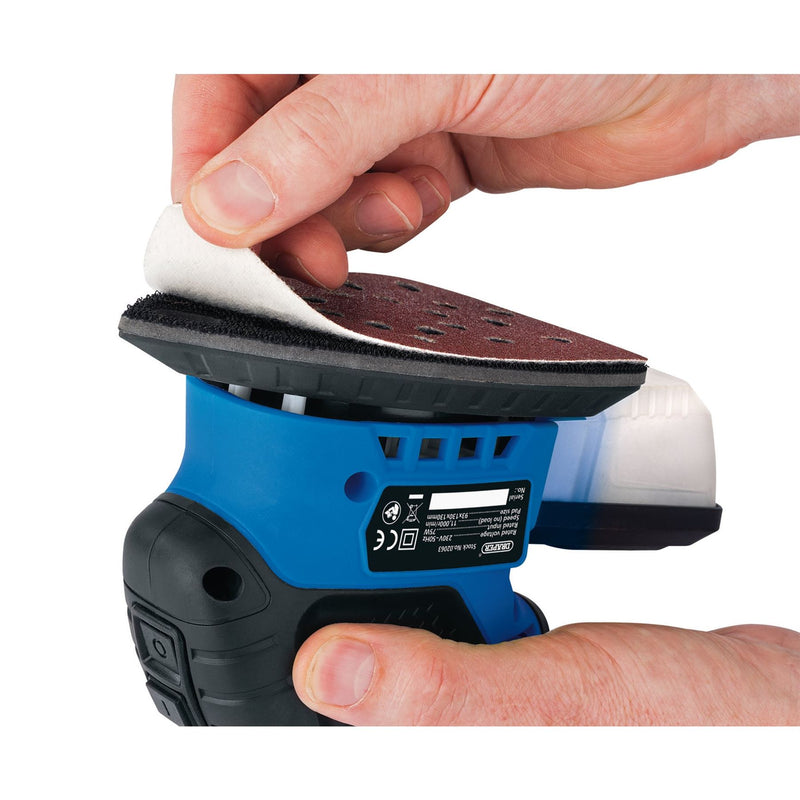 Draper Tri-Base Detail Sander, 75W 02063 Draper - Dynamic Drive
