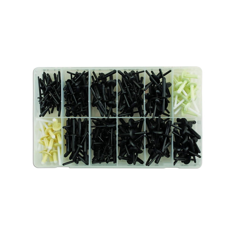 Connect Assorted Plastic Trim Rivets 235pc 36038 Tool Connection - Dynamic Drive