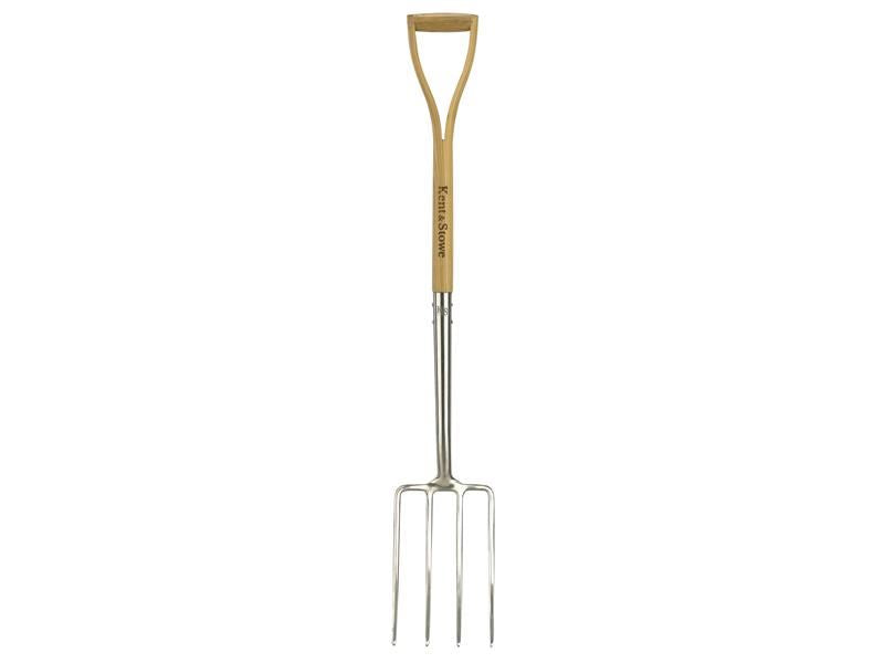 Kent & Stowe Stainless Steel Digging Fork, FSC® Kent & Stowe - Dynamic Drive