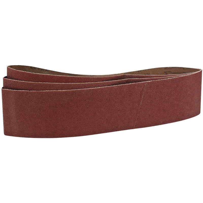 Draper Abrasive Sanding Belts, 100 x 915mm, 80 Grit (Pack of 3) 36071 Draper - Dynamic Drive