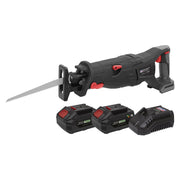 Sealey Brushless Reciprocating Saw 20V SV20 Series Kit 2 Batteries CP20VRSXKIT Sealey - Dynamic Drive