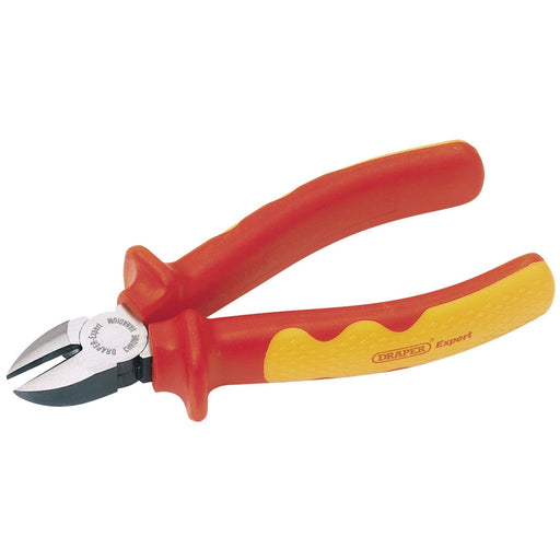 Draper VDE Approved Fully Insulated Diagonal Side Cutter, 140mm 69177 Draper - Dynamic Drive