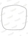 Summit Stick-On Commercial Mirror Glass fits Toyota Hi-Ace Power Van LHS Summit - Dynamic Drive