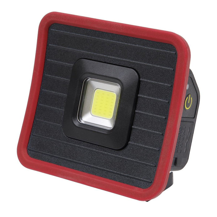 Sealey Rechargeable Pocket Floodlight with Power Bank 10W COB LED Sealey  - Dynamic Drive