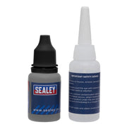 Sealey Fast-Fix Filler & Adhesive Black SCS908 Sealey - Dynamic Drive