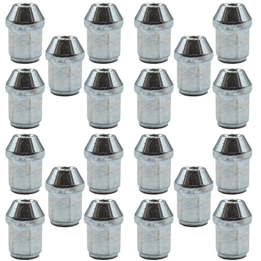 20 x Closed End Wheel Nuts for Triumph TR4 TR5 TR6 2000 2300 STAG Alloy & Steel Autoinparts  - Dynamic Drive