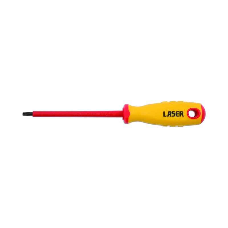 Laser Insulated Star* Screwdriver T15 7450 Laser - Dynamic Drive