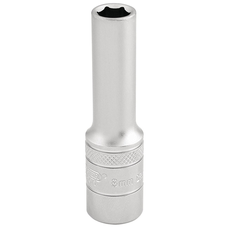 Draper 6 Point Metric Deep Socket, 3/8" Sq. Dr., 8mm 16578 Draper - Dynamic Drive