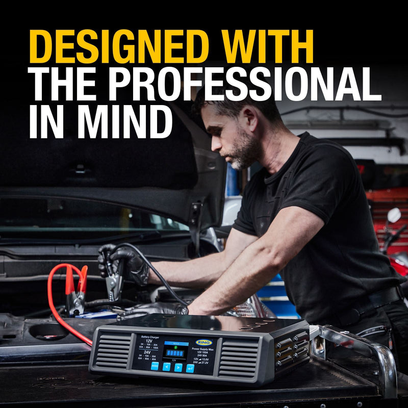 Ring Smart Charge Pro 100A 12/24V Ring Automotive - Dynamic Drive