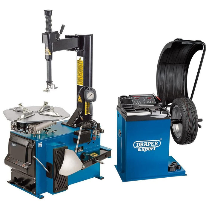 Draper Tyre Changer and Wheel Balancer Kit 16235 Draper - Dynamic Drive