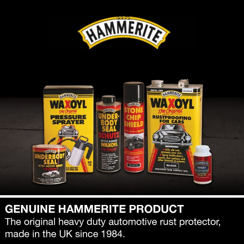 Hammerite Stonechip Shield - Grey - 600ml Hammerite - Dynamic Drive