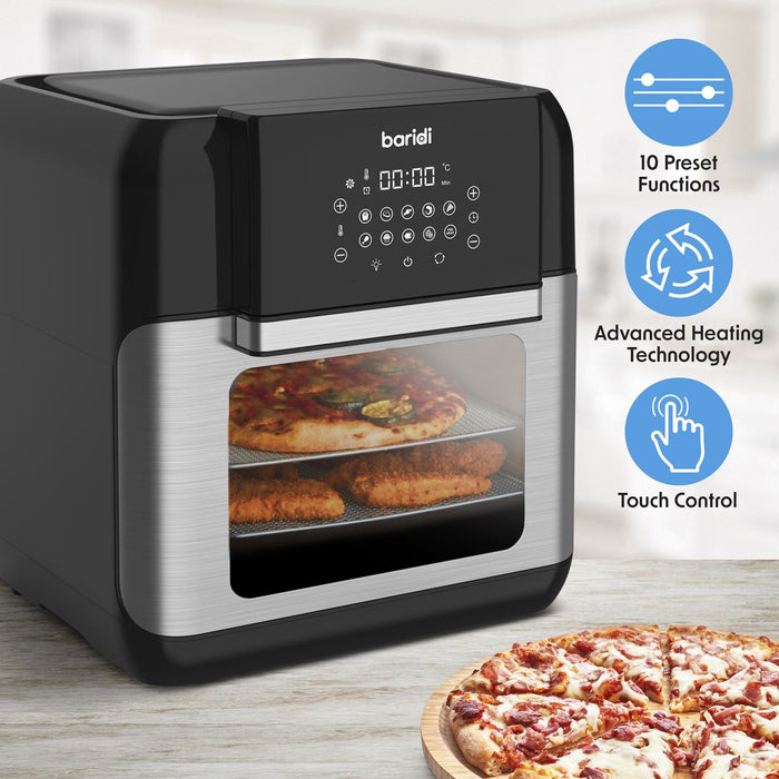 Baridi Air Fryer & Rotisserie Oven 12L Capacity DH170 Baridi - Dynamic Drive