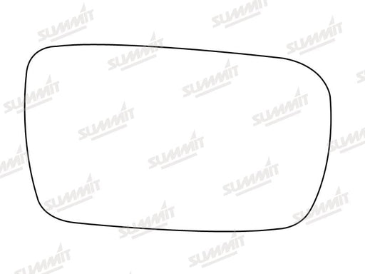 Summit Heated Base Plate With Standard Mirror Glass fits Toyota Yaris 99 to 03 LHS Summit - Dynamic Drive