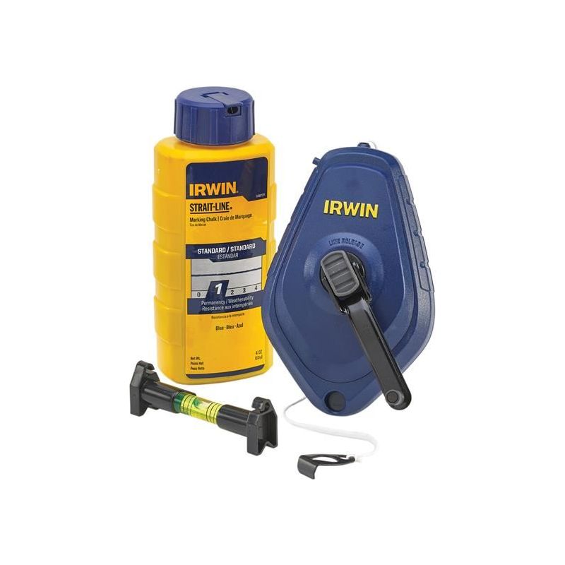 Irwin® Strait-Line® Chalk Line, Chalk & Level Set IRWIN® STRAIT-LINE® - Dynamic Drive