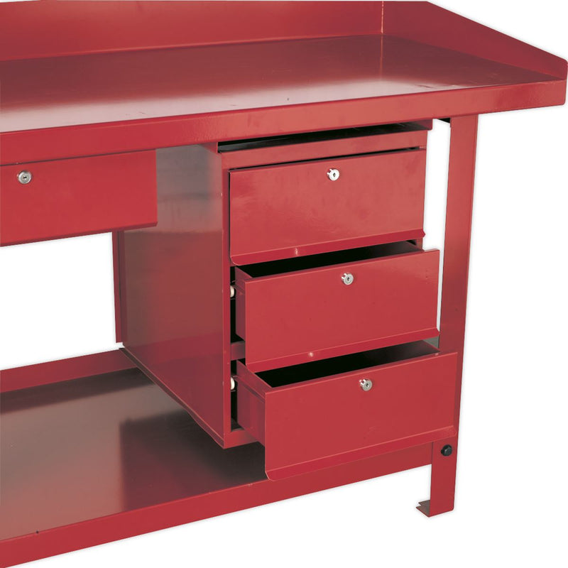 Sealey 3 Drawer Unit for AP10 & AP30 Series Benches AP3 Sealey - Dynamic Drive