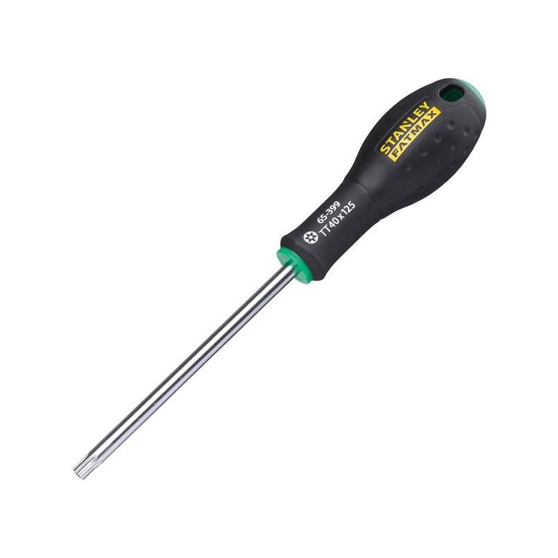 Stanley® Hand Tools FatMax® Screwdriver Tamper-proof TORX Tip TTX40 x 125mm STANLEY® Hand Tools - Dynamic Drive