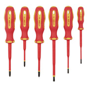 Draper XP1000 VDE Slimline Screwdriver Set (6 Piece) 02167 Draper - Dynamic Drive