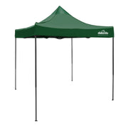 Dellonda 2x2m Pop-Up Gazebo Heavy Duty with Carry Bag - Dark Green Dellonda - Dynamic Drive
