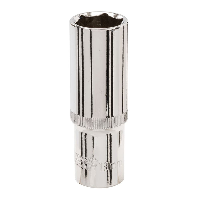 Silverline Deep Socket 1/2" Drive 6pt Metric 19mm Silverline - Dynamic Drive