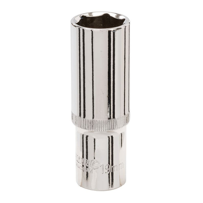 Silverline Deep Socket 1/2" Drive 6pt Metric 19mm Silverline - Dynamic Drive