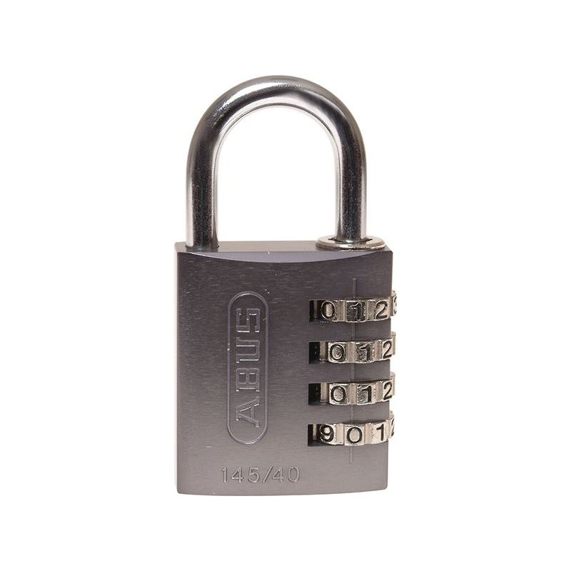 Abus Mechanical 145/40 40mm Aluminium Combination Padlock Titanium 49551 ABUS Mechanical - Dynamic Drive