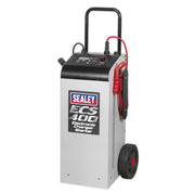 Sealey Electronic Charger Maintainer/Starter 75/400A 12/24V ECS400 Sealey - Dynamic Drive