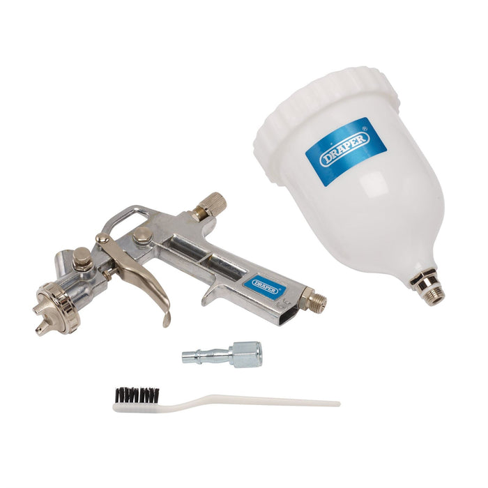 Draper Gravity Feed Air Spray Gun, 500ml 92971 Draper - Dynamic Drive