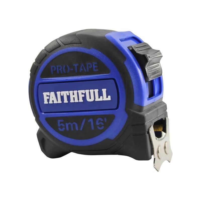 Faithfull Pro Tape Measure 5m/16ft (Width 32mm) Faithfull - Dynamic Drive