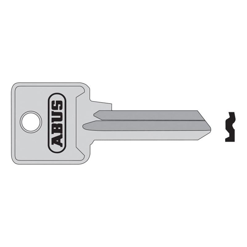 Abus Mechanical 85/40 40mm L Key Blank ABUS Mechanical - Dynamic Drive