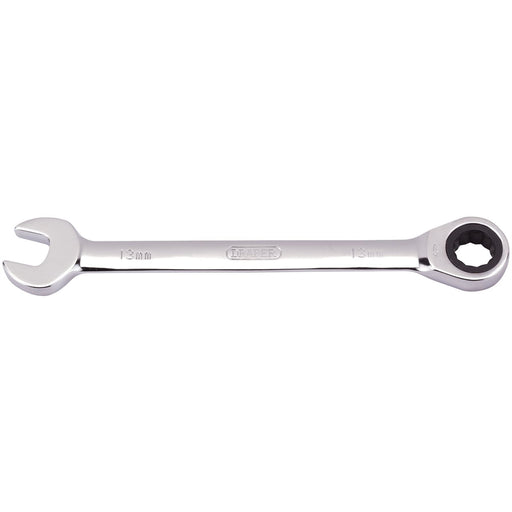 Draper Metric Ratcheting Combination Spanner, 13mm 31010 Draper - Dynamic Drive